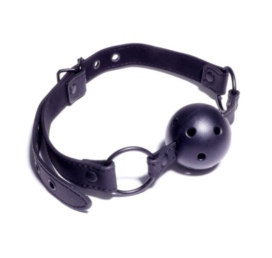 Knebel kulka z otworami do oddychania bdsm bondage